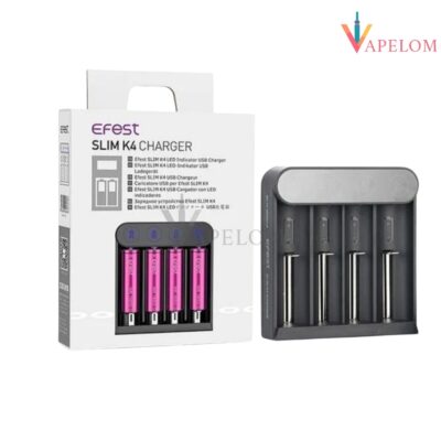 Buy Efest SLIM K4 Type-C Battery Charger | Fast Shipping UAE