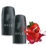 Buy now Myle Meta V5 Strawberry Slushy Pods Dubai