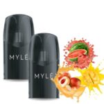BUY Peach Mango Watermelon MYLE Meta V5 Pod indubai