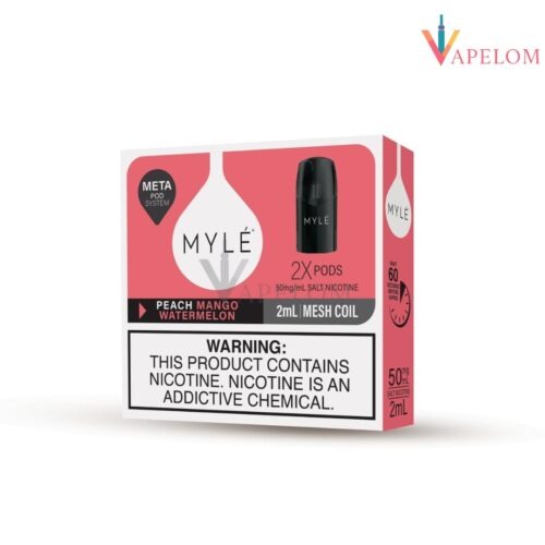 Peach Mango Watermelon MYLE Meta V5 Pod