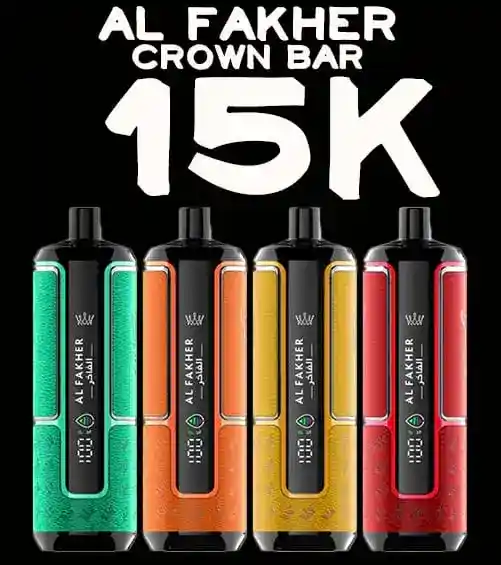 AL FAKHER Crown Bar 15000 Puffs AL FAKHER Crown Bar 15000 Puffs