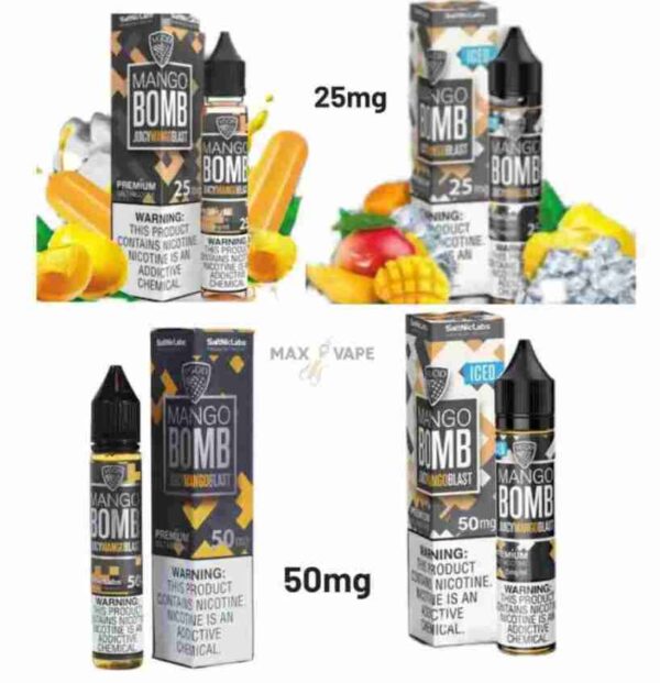 VGOD Saltnic E liquid Mango bomb in Dubai UAE