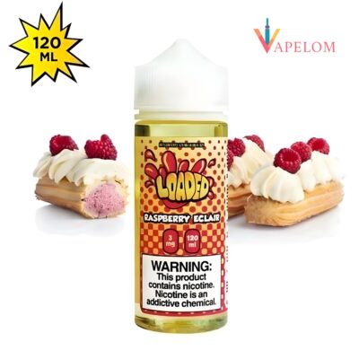 Loaded Raspberry Eclair