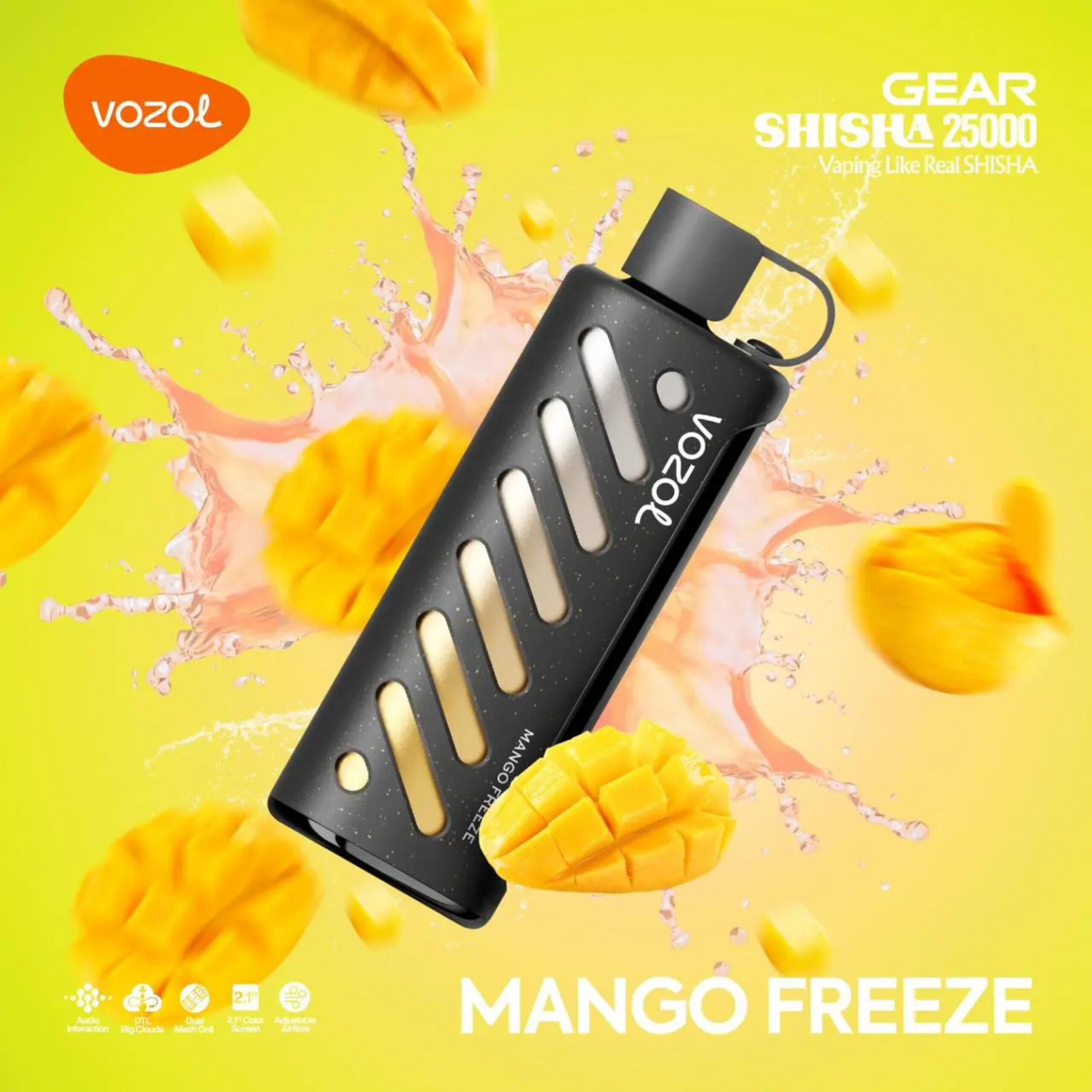 VOZOL Gear Shisha 25000 Puffs – Best Disposable Vape in Dubai VOZOL GEAR SHISHA 25000 puffs