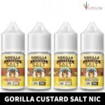 GORILLA CUSTARD Salt Nicotine 30ml Vape Juice 30mg & 50mg E-Liquid in Dubai, UAE