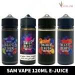 Sam Vape 120ml E-liquid in Dubai, UAE
