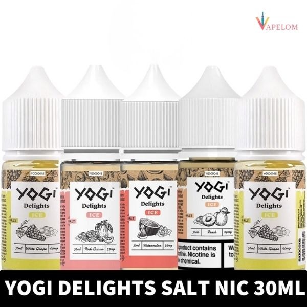 1 YOGI Delights Salt Nicotine 30ml Vape Juice 35mg & 50mg E-Liquid in Dubai, UAE - Image 1