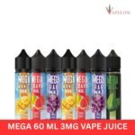 MEGA 3MG 60ML Bottle Liquid Freebase
