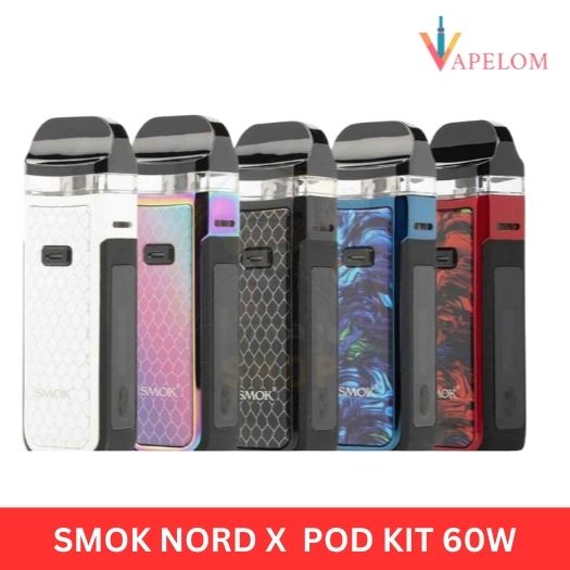 1 SMOK Nord X Kit 60W Pod System 1500mAh Vape Kit Starter Kit in Dubai, UAE - Image 1