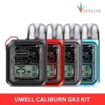 UWELL Caliburn GK3 Kit 25W Pod System 2.5ml Vape Kit 900mAh Starter Kit in Dubai