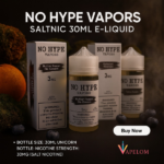 No Hype Vapors Saltnic 30ml E-Liquid In Dubai