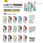 MYLE Meta 9000 Puffs 50mg Nicotine in Dubai