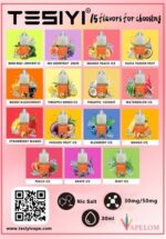 Tesiyi Salt Nicotine 30mg and 50mg 30ml Vape Liquid