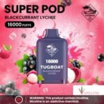 Tugboat Super 16000 Pod Cartridges 5%Nicotine Disposable Vape - Image 2