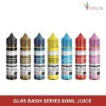 GLAS VAPOR E-Liquid Basix Series Vape Juice ● 60ml Juice 3mg & 6mg E-Liquid in
