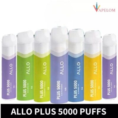 Allo Plus 5000 Puffs 50mg Disposable Vape in Dubai