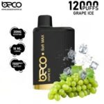Beco Soft Max 12000 Puffs 20MG Nicotine None Rechargeable Disposable - Image 4