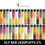 Elf Bar 2600 Puffs 2% nicotine Disposable Vape 1050mAh Vape in Dubai, UAE – Vape Shop AE - Image 2