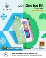 Elf Bar ew premium 25000 Puffs 50mg Nicotine Ice Adjustable Disposable Vape - Image 6