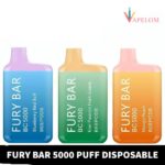 Fury bar Bee Pods 50MG 5000 puff disposable Vape