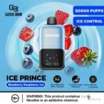 Geek Bar Ice Prince Upto 50000 Puffs 50mg Nicotine Disposable - Image 8
