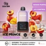 Geek Bar Ice Prince Upto 50000 Puffs 50mg Nicotine Disposable - Image 4