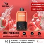 Geek Bar Ice Prince Upto 50000 Puffs 50mg Nicotine Disposable - Image 5