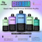 Geek Bar Ice Prince Upto 50000 Puffs 50mg Nicotine Disposable