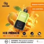 Geek Bar Ice Prince Upto 50000 Puffs 50mg Nicotine Disposable - Image 7