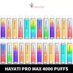 HAYATI Pro Max 4000 plus Puffs 20mg Disposable Vape in Dubai, UAE - Image 2