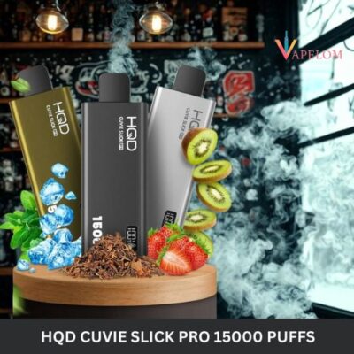 HQD Cuvie Slick Pro 15000 Puffs In the UAE