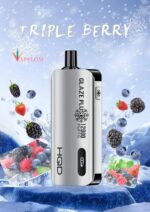 HQD Glaze Plus 12000 Puffs 50MG Nicotine Dual Mesh Coil Disposable - Image 2