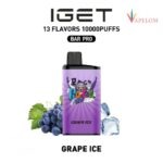 IGET Bar Pro 10000 Puffs 50MG Nicotine Disposable Vape - Image 4