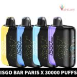ISGO Bar Paris X 30000 50MG Puffs Disposable Vape in Dubai