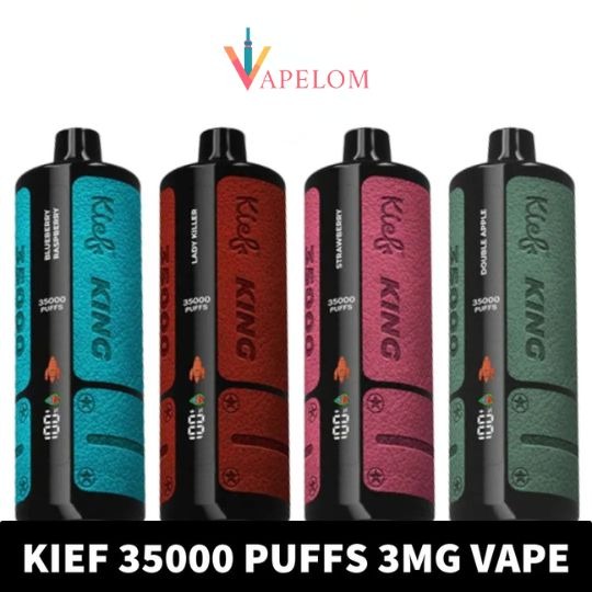 Kief King 35000 Puffs 3mg Nicotine Triple Mesh Coil Disposable Vape Kief King 35000 Puffs 3mg Nicotine Triple Mesh Coil Disposable Vape - Image 1
