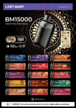 Lost Mary BM15000 Puffs 50mg Nicotine Dual Mode Disposable - Image 2