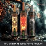 MFU SHISHA X1 40000 Puffs Hookah Disposable Vape In DUBAI