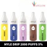 Myle Drip 2000 Puffs 5% disposable vape in uae dubai - Image 3