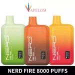 Nerd Fire 8000 Puffs Disposable Vape In Dubai