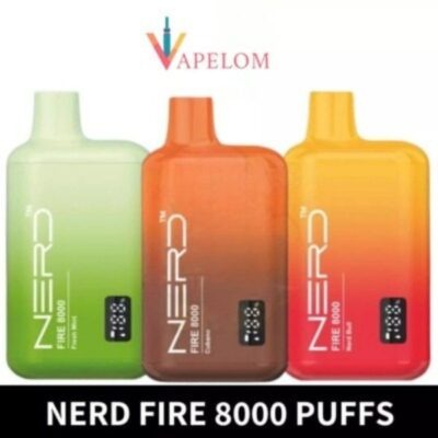 Nerd Fire 8000 Puffs Disposable Vape In Dubai