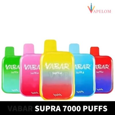 New Vabar Supra 7000 Puffs Disposable in UAE