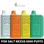 POD SALT Nexus 6000 Puffs 20mg Disposable Vape in Dubai, UAE