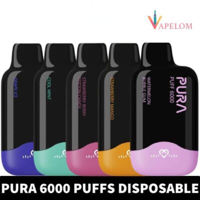 PURA 6000 Puffs 20MG Disposable Vape