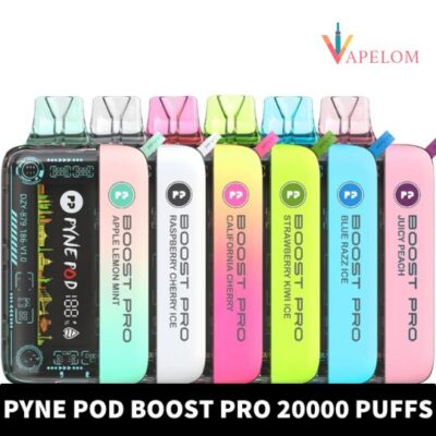 PYNE POD Boost Pro 20000 Puffs 50MG Disposable Vape in Dubai