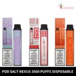 Pod Salt Nexus 3500 puffs disposable vape in dubai