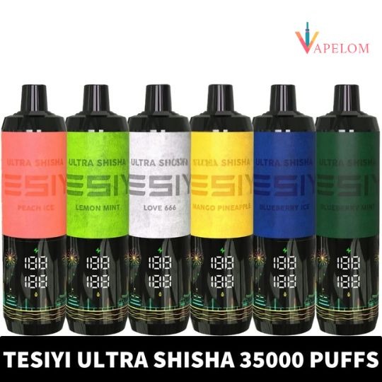 TESIYI ULTRA SHISHA 6MG NICOTINE 35000 PUFFS (1) TESIYI ULTRA SHISHA 6MG NICOTINE 35000 PUFFS - Image 1