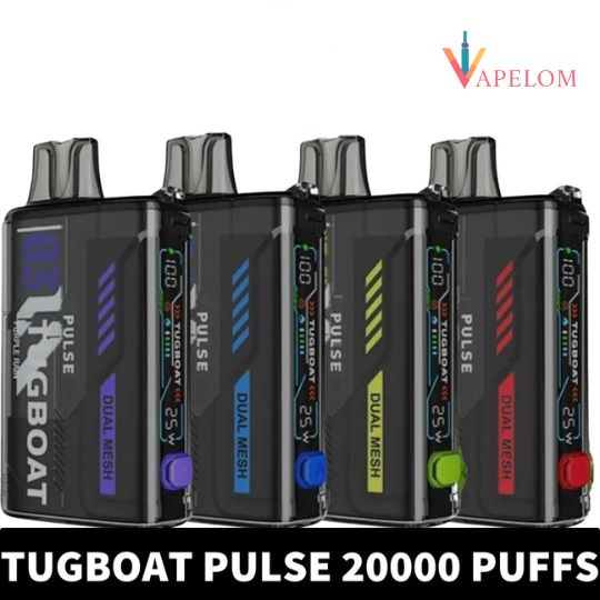 TUGBOAT Pulse 20000 Puffs 50mg Nicotine (2) TUGBOAT Pulse 20000 Puffs 50mg Nicotine - Image 1