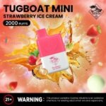 Tugboat Mini 2000 Puffs 20MG Nicotine None Rechargeable - Image 13