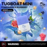 Tugboat Mini 2000 Puffs 20MG Nicotine None Rechargeable - Image 15