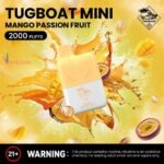 Tugboat Mini 2000 Puffs 20MG Nicotine None Rechargeable - Image 17